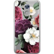 Прозрачный чехол Uprint Huawei Honor 6A Floral Dark Dreams