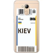 Прозрачный чехол Uprint Huawei Honor 6C Pro Ticket Kiev