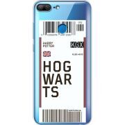 Прозрачный чехол Uprint Huawei Honor 9 Lite Ticket Hogwarts