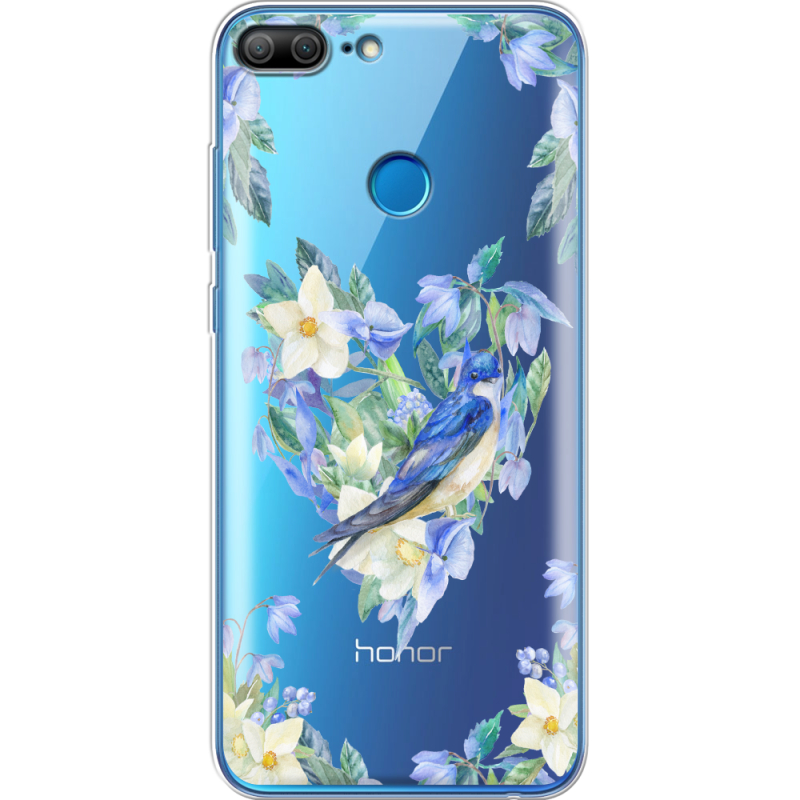 Прозрачный чехол Uprint Huawei Honor 9 Lite Spring Bird