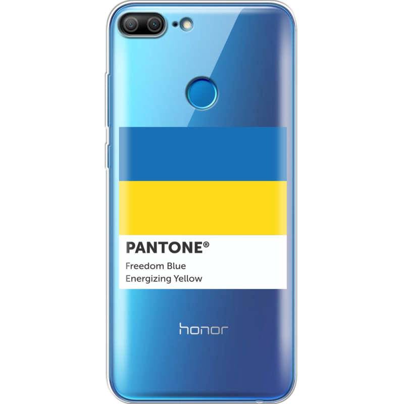 Прозрачный чехол Uprint Huawei Honor 9 Lite Pantone вільний синій