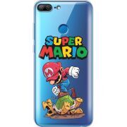 Прозрачный чехол Uprint Huawei Honor 9 Lite Super Mario