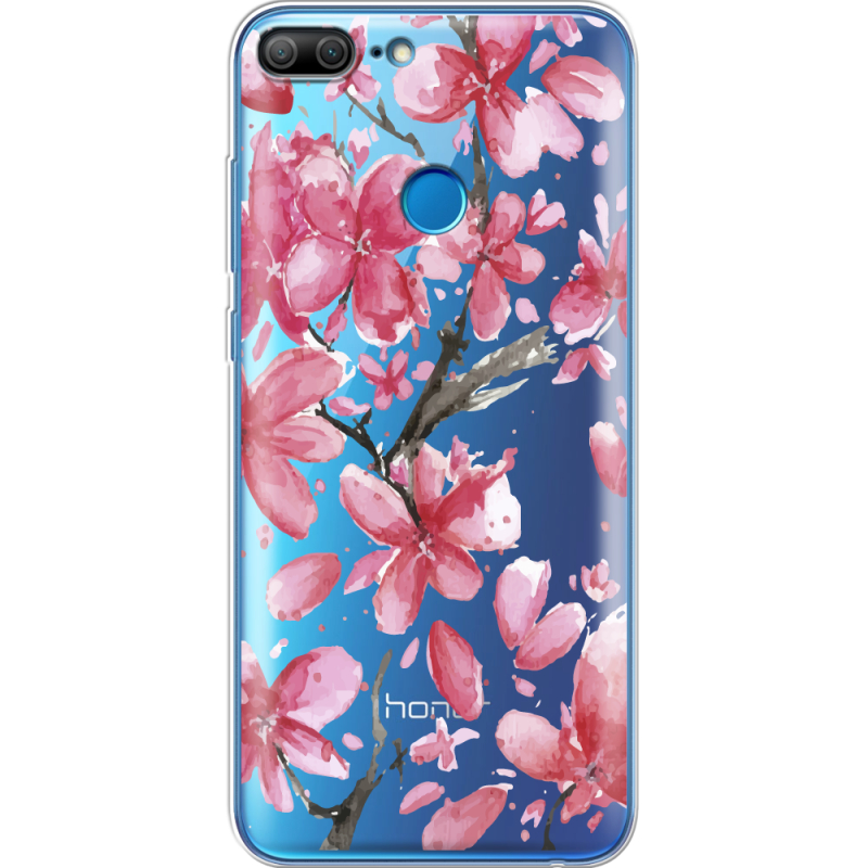 Прозрачный чехол Uprint Huawei Honor 9 Lite Pink Magnolia