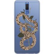 Прозрачный чехол Uprint Huawei Mate 10 Lite Glamor Snake