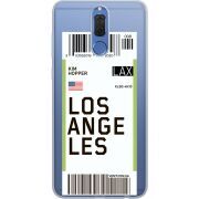 Прозрачный чехол Uprint Huawei Mate 10 Lite Ticket Los Angeles