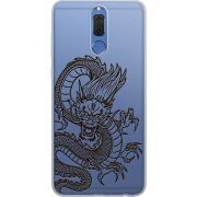 Прозрачный чехол Uprint Huawei Mate 10 Lite Chinese Dragon