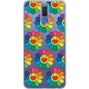 Прозрачный чехол Uprint Huawei Mate 10 Lite Hippie Flowers
