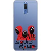 Прозрачный чехол Uprint Huawei Mate 10 Lite siquid game люди в красном