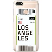 Прозрачный чехол Uprint Huawei Nova Lite 2017 Ticket Los Angeles