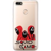 Прозрачный чехол Uprint Huawei Nova Lite 2017 siquid game люди в красном