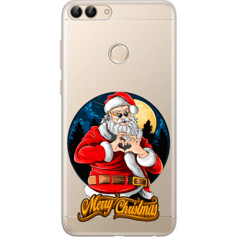 Прозрачный чехол Uprint Huawei P Smart Cool Santa