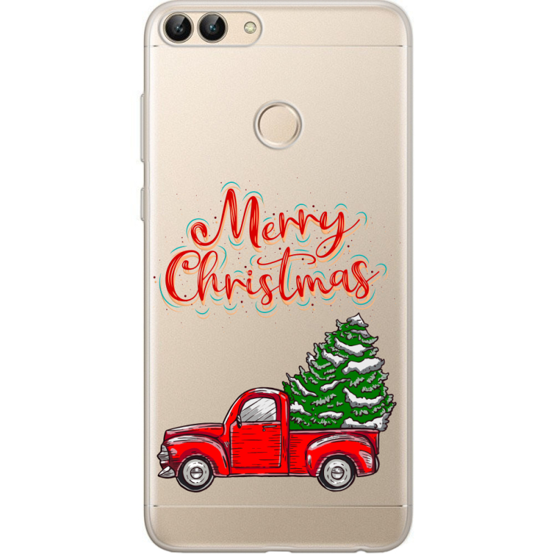 Прозрачный чехол Uprint Huawei P Smart Holiday Car