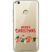 Прозрачный чехол Uprint Huawei P8 Lite 2017 Merry Christmas