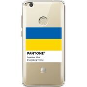 Прозрачный чехол Uprint Huawei P8 Lite 2017 Pantone вільний синій