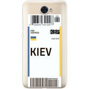 Прозрачный чехол Uprint Huawei Y7 2017 Ticket Kiev