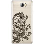 Прозрачный чехол Uprint Huawei Y5 2 Chinese Dragon