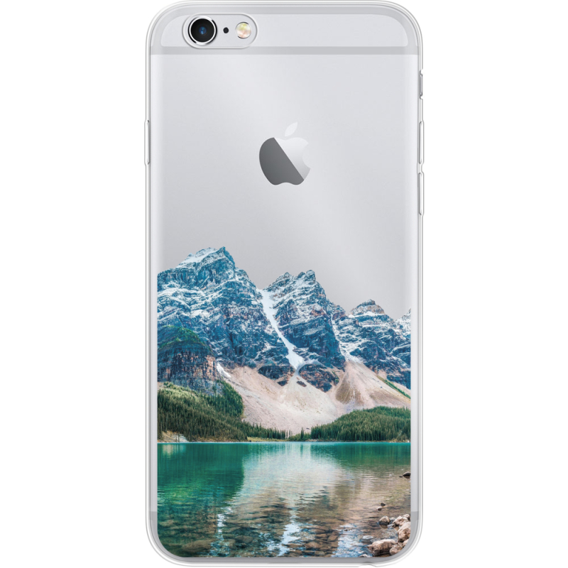 Прозрачный чехол Uprint Apple iPhone 6 / 6S Blue Mountain