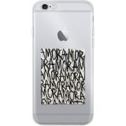 Прозрачный чехол Uprint Apple iPhone 6 / 6S Amor Amor