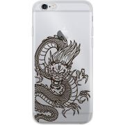 Прозрачный чехол Uprint Apple iPhone 6 / 6S Chinese Dragon