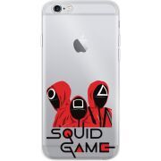 Прозрачный чехол Uprint Apple iPhone 6 / 6S siquid game люди в красном