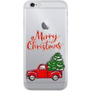 Прозрачный чехол Uprint Apple iPhone 6 / 6S Holiday Car