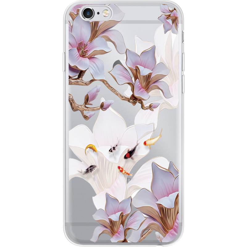 Прозрачный чехол Uprint Apple iPhone 6 / 6S Chinese Magnolia
