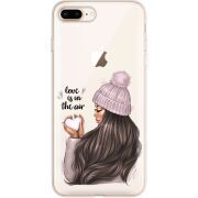 Прозрачный чехол Uprint Apple iPhone 7/8 Plus love is in the air