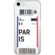 Прозрачный чехол Uprint Apple iPhone 7/8 Ticket Paris