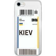 Прозрачный чехол Uprint Apple iPhone 7/8 Ticket Kiev