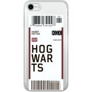 Прозрачный чехол Uprint Apple iPhone 7/8 Ticket Hogwarts