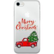 Прозрачный чехол Uprint Apple iPhone 7/8 Holiday Car