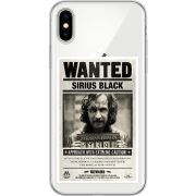 Прозрачный чехол Uprint Apple iPhone X Sirius Black