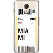 Прозрачный чехол Uprint Meizu M6s Ticket Miami