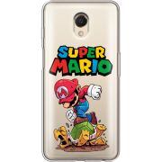 Прозрачный чехол Uprint Meizu M6s Super Mario