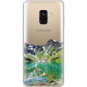 Прозрачный чехол Uprint Samsung A530 Galaxy A8 (2018) Green Mountain
