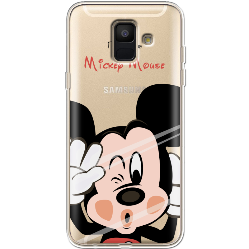 Прозрачный чехол Uprint Samsung A600 Galaxy A6 2018 Mister M