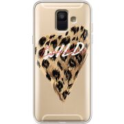 Прозрачный чехол Uprint Samsung A600 Galaxy A6 2018 Wild Love