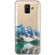 Прозрачный чехол Uprint Samsung A600 Galaxy A6 2018 Blue Mountain
