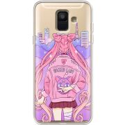 Прозрачный чехол Uprint Samsung A600 Galaxy A6 2018 Wiked Lady