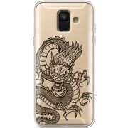 Прозрачный чехол Uprint Samsung A600 Galaxy A6 2018 Chinese Dragon