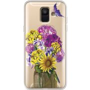 Прозрачный чехол Uprint Samsung A600 Galaxy A6 2018 My Bouquet