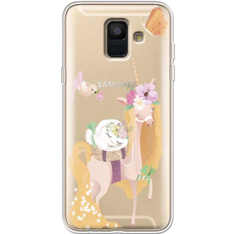 Прозрачный чехол Uprint Samsung A600 Galaxy A6 2018 Uni Blonde