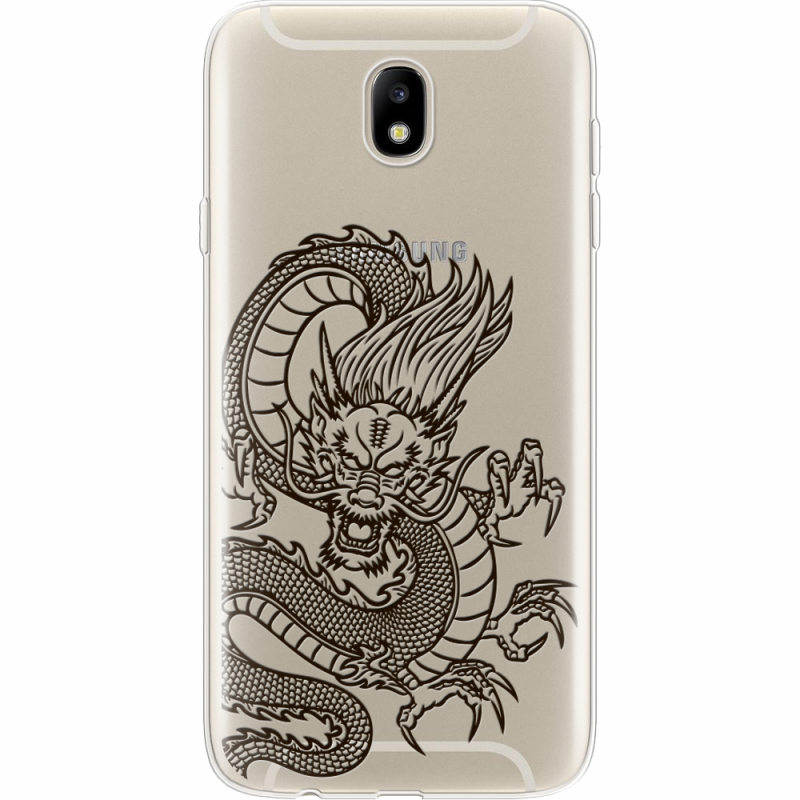 Прозрачный чехол Uprint Samsung J730 Galaxy J7 2017 Chinese Dragon