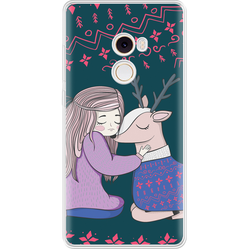 Чехол Uprint Xiaomi Mi Mix 2 Girl and deer