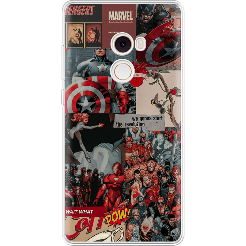 Чехол Uprint Xiaomi Mi Mix 2 Marvel Avengers