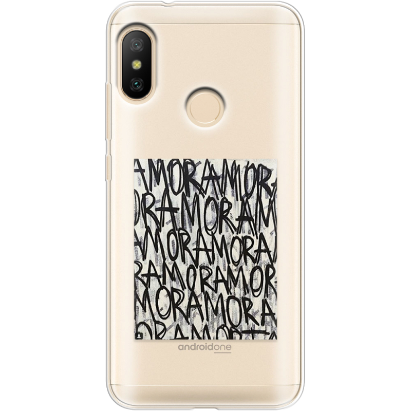 Прозрачный чехол Uprint Xiaomi Mi A2 Lite Amor Amor