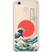 Прозрачный чехол Uprint Xiaomi Redmi 4x Большая волна в Канагаве