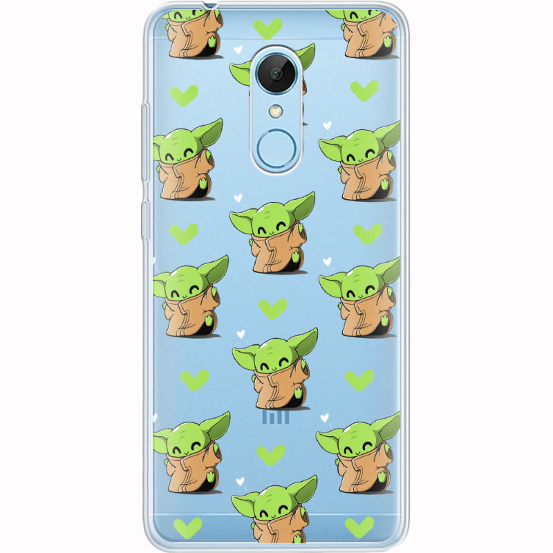Прозрачный чехол Uprint Xiaomi Redmi 5 Pattern Baby Yoda