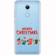 Прозрачный чехол Uprint Xiaomi Redmi 5 Merry Christmas
