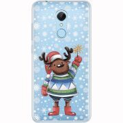 Прозрачный чехол Uprint Xiaomi Redmi 5 Christmas Deer with Snow